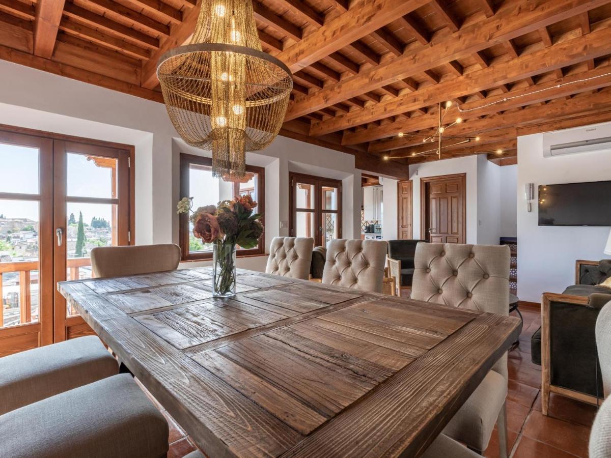 Luxury Alhambra Penthouse Collection Sacromonte Villa Granada Exterior photo