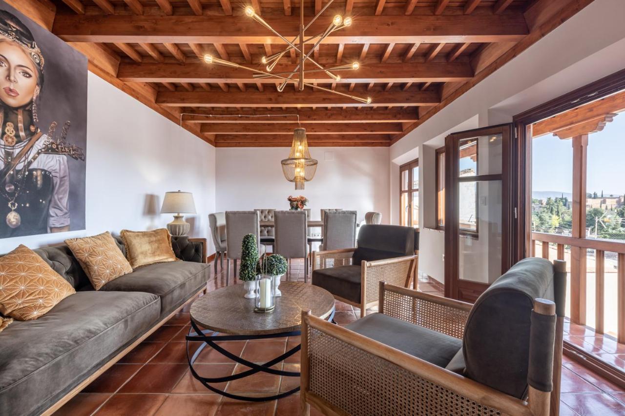 Luxury Alhambra Penthouse Collection Sacromonte Villa Granada Exterior photo