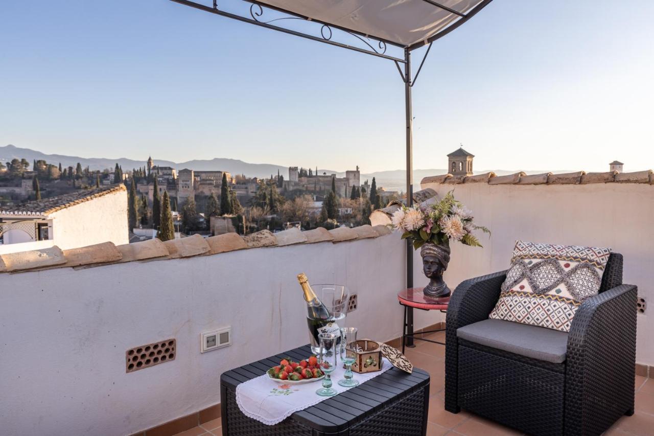 Luxury Alhambra Penthouse Collection Sacromonte Villa Granada Exterior photo