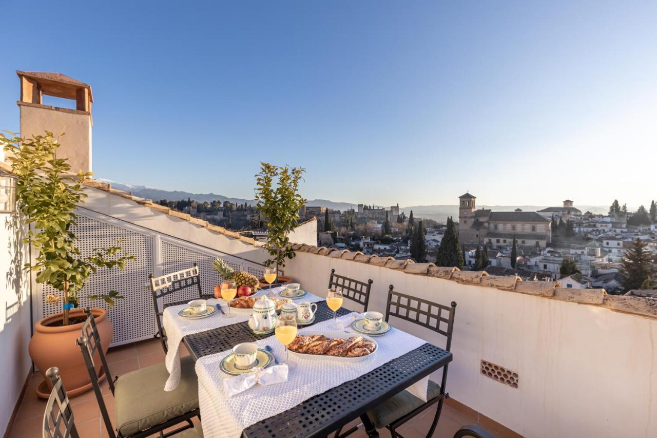 Luxury Alhambra Penthouse Collection Sacromonte Villa Granada Exterior photo