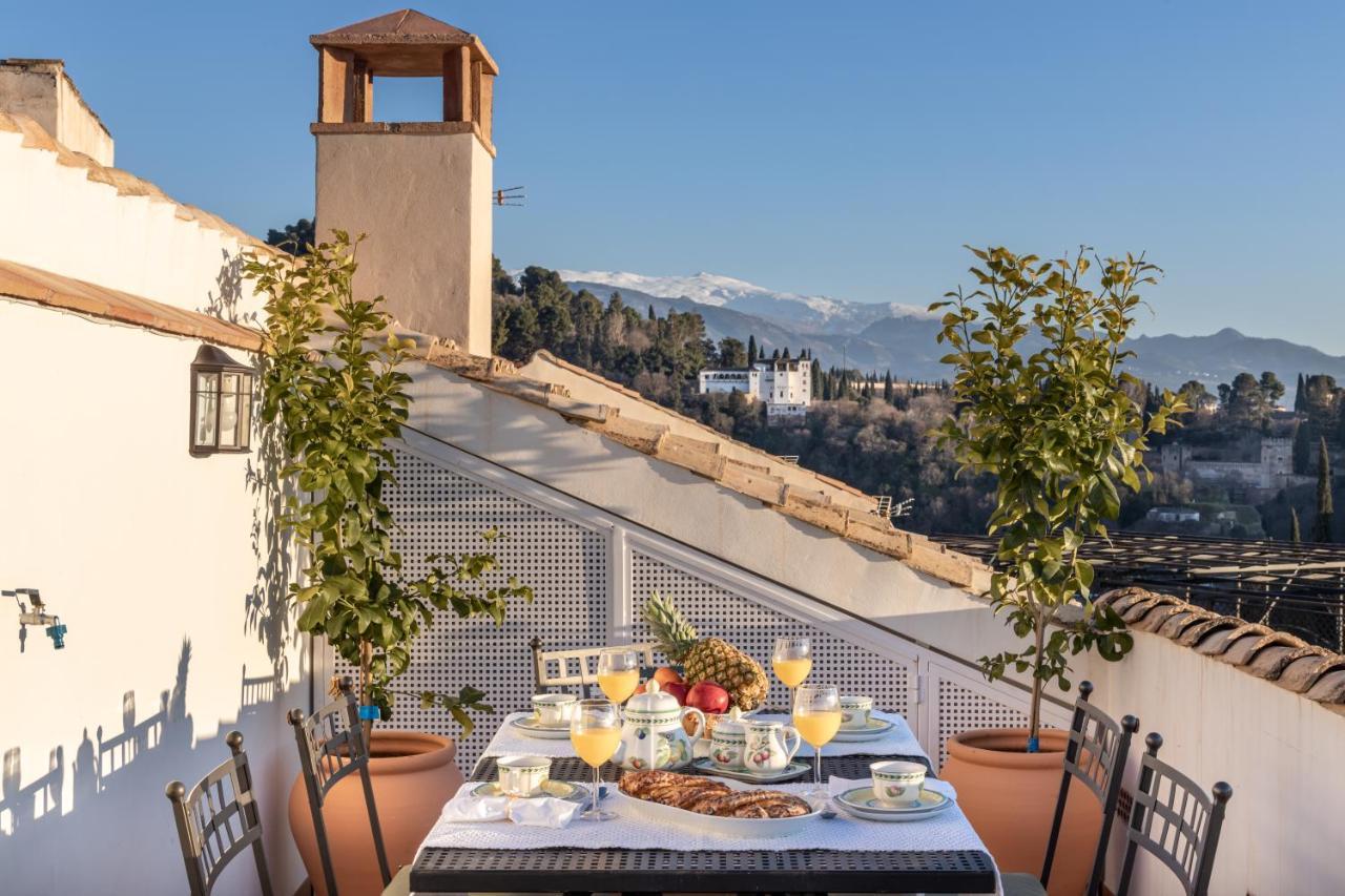 Luxury Alhambra Penthouse Collection Sacromonte Villa Granada Exterior photo