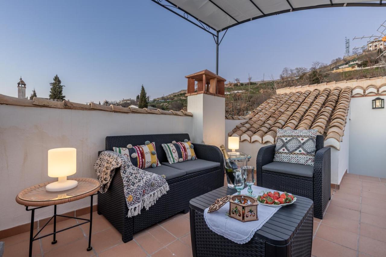 Luxury Alhambra Penthouse Collection Sacromonte Villa Granada Exterior photo