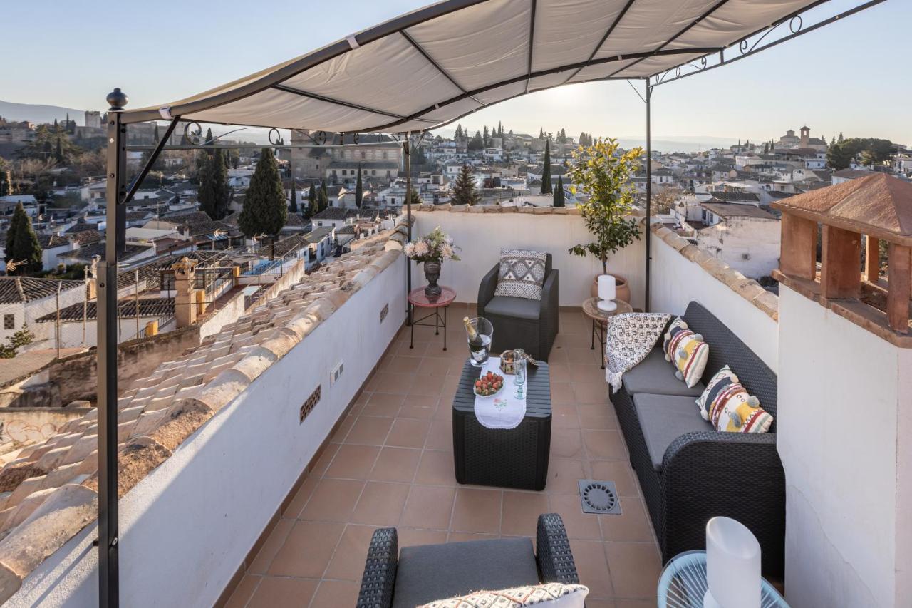 Luxury Alhambra Penthouse Collection Sacromonte Villa Granada Exterior photo