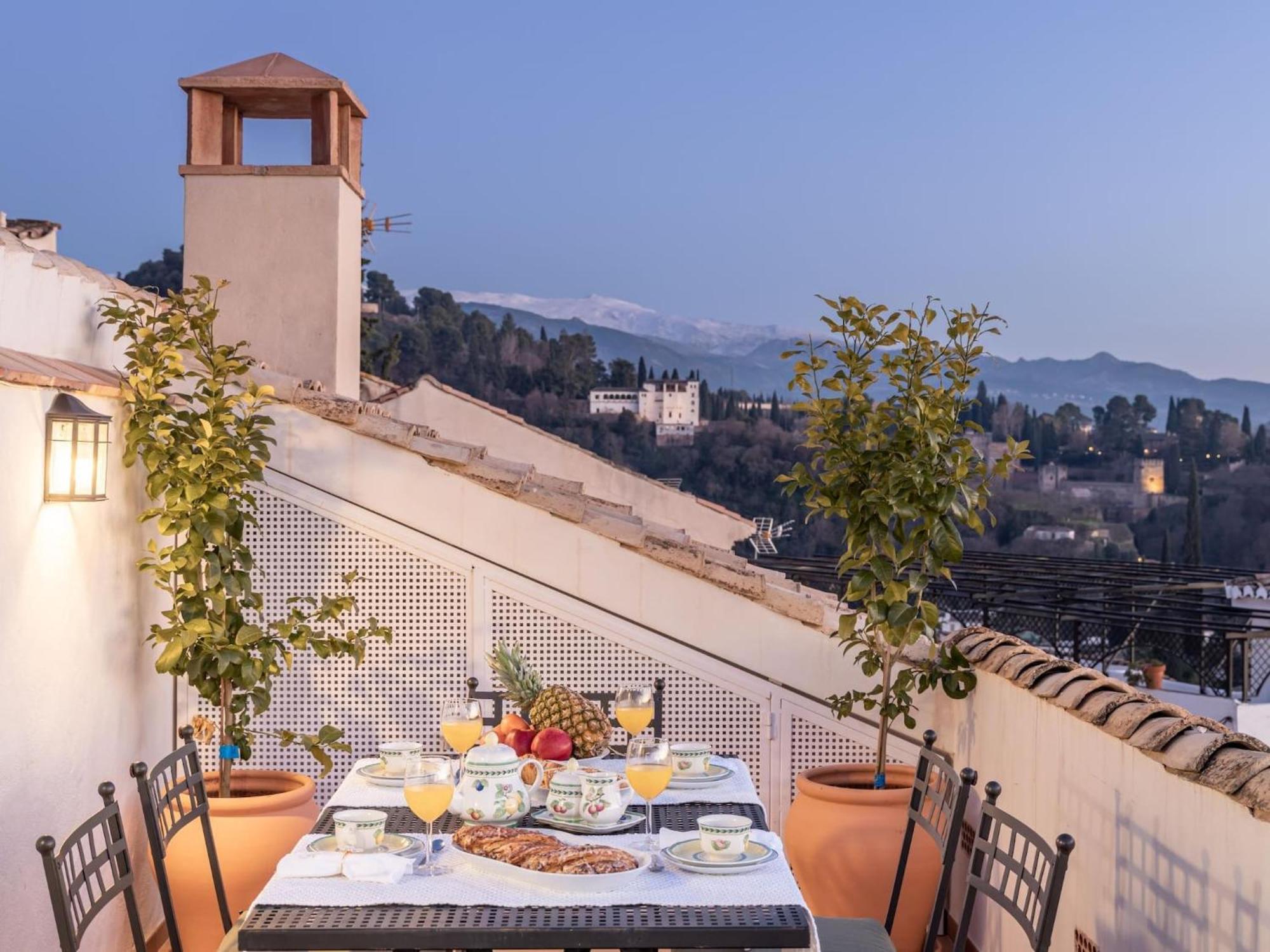 Luxury Alhambra Penthouse Collection Sacromonte Villa Granada Exterior photo