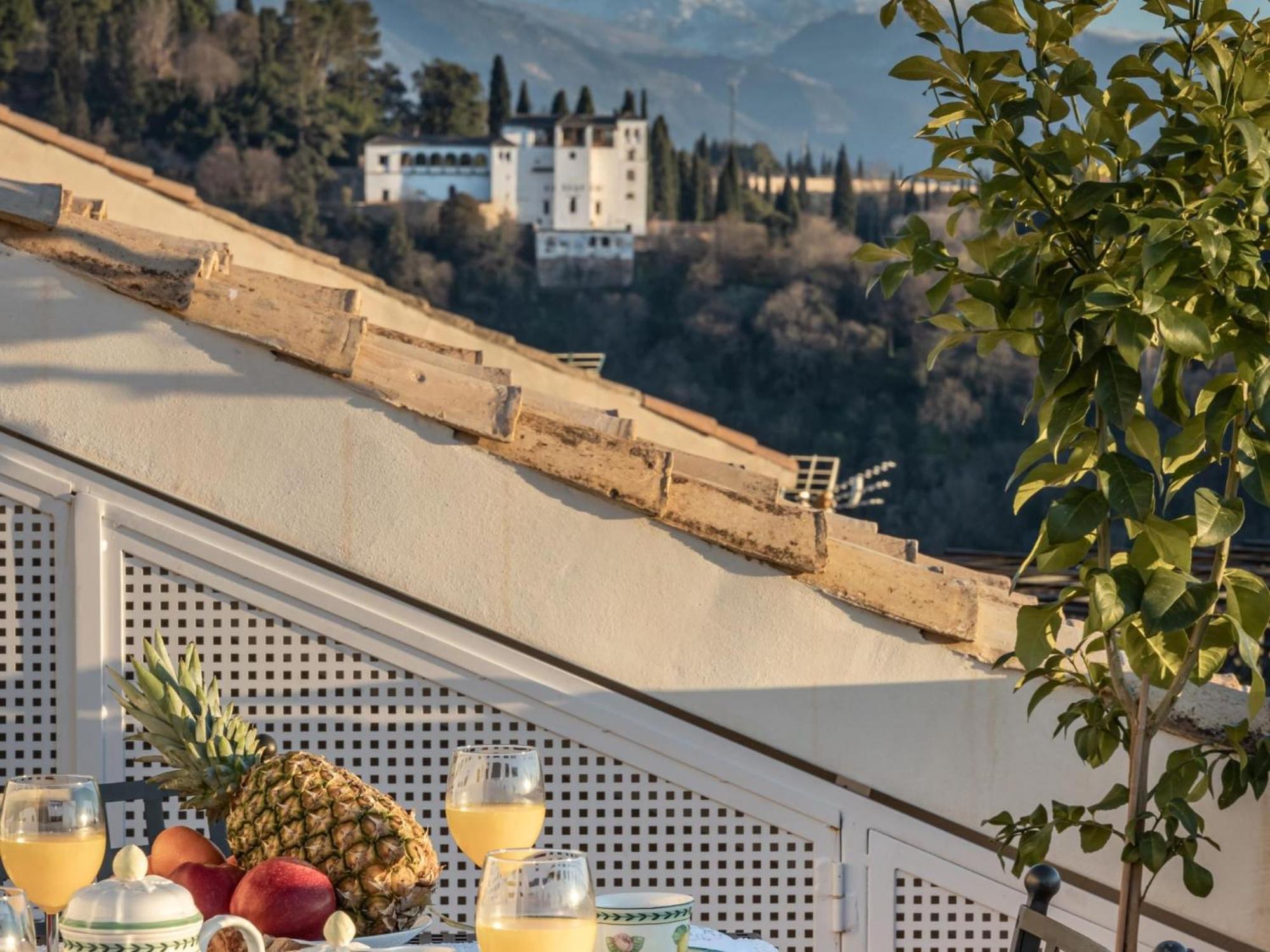 Luxury Alhambra Penthouse Collection Sacromonte Villa Granada Exterior photo